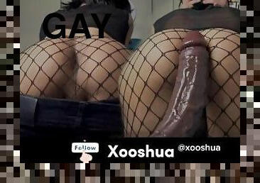 Beautiful femboy Xooshua, small ass, BBC, daddy, I want you to fuck my ass