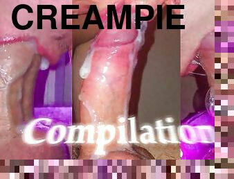 immens, blasen, beule-schuss, kompilation, creampie, beule, oral, glied, saugen