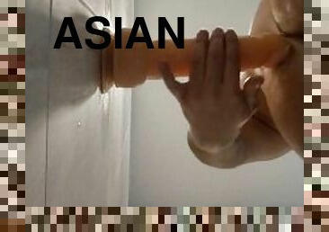 asian, kelentit, alat-kelamin-wanita, dubur, homoseksual, gempal, hubungan-sex, menunggang, alat-mainan-untuk-kemaluan, solo