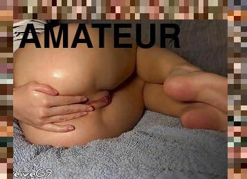 extrem, fisting, masturbare-masturbation, amatori, anal, prinsa, solo, coaie, bruneta