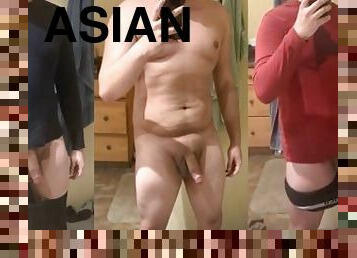 asiatisk, onani, russisk, amatør, kæmpestor-pik, teenager, kompilering, universitet, fetish, solo