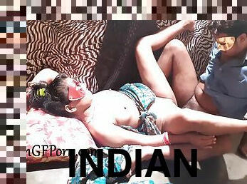 Indian Wife Sharing Her Tight Desi Pussy With Her Devar On Her Birthday Night Hindi Porn Party On Xmas