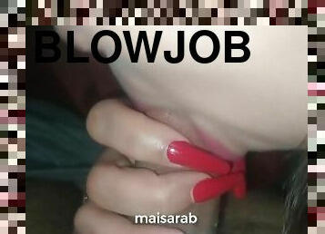asia, isteri, amatir, blowjob-seks-dengan-mengisap-penis, arab, mengagumkan