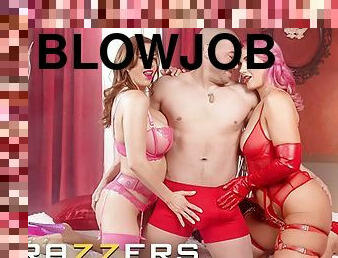 Xander Corvus Loves It When Gorgeous Women Siri Dahl &amp; Alexis Fawx Gives His Dick A Lot Of Attention - Brazzers