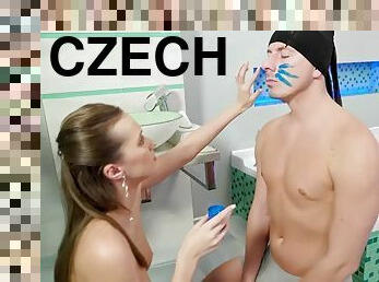 RIM4K. Guy thanks Czech beauty with good pussy after ass licking