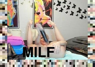Extreme MILF Pornstar Jayda Diamonde Anal - Gaping - Deepthroat - Huge Toys - Rough Sex - Webcam
