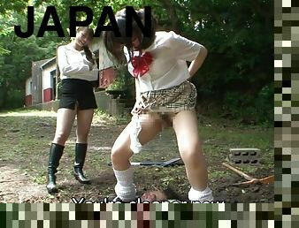 Subtitled Japanese principal outdoor burial pee baptism