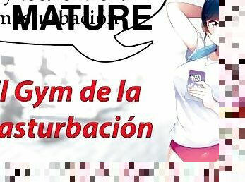 JOI roleplay español, GYM sexual. Descubre nuevas formas de masturbarte.