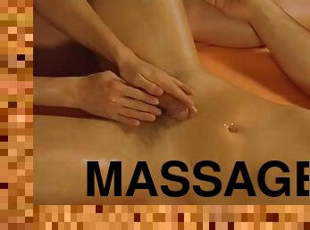 Sweet learning handjob massage