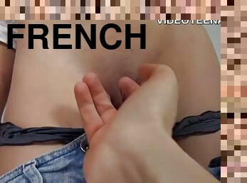 French teenager takes part in a porn casting
