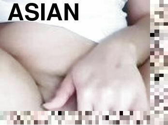 asia, payudara-besar, orgasme, vagina-pussy, jenis-pornografi-milf, ibu, permainan-jari, teransang, payudara, sempurna