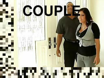 Hot married couples swap their partners in hardcore group sex