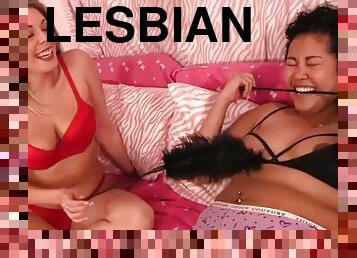 Playful and sexy tickling with Nikki Brooks and Kehlani