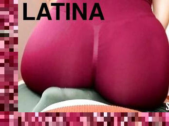 latin-amerikalı-kadın, bakış-açısı, kadın-külotu, sıkı, kıç-butt, yarak