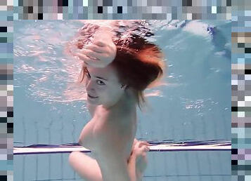 Duna Bultihalo Slutty Teen Swims And Strips