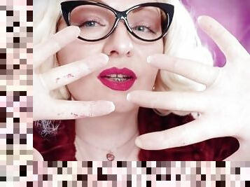 ASMR: latex medical gloves by Arya Grander - Safe For Work (SFW) video with great sounding close-ups