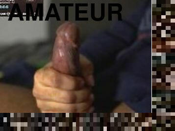 grosse, masturbation, amateur, ejaculation-sur-le-corps, énorme-bite, belle-femme-ronde, ejaculation, fétiche, solo, bite