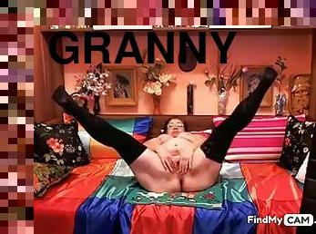 мастурбація, прихильник, бабуся-granny, божевільна, веб-камера