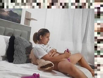 traseiros, masturbação, orgasmo, cona-pussy, maduro, lésbicas, brinquedo, latina, pov, excitante