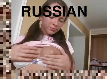 russo, anal, adolescente, hardcore, europeia, euro, dildo, rabo, buraco-de-cu