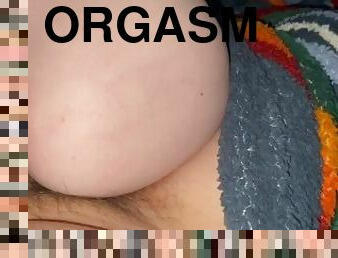 orgasme, chatte-pussy, amateur, ados, chevauchement, humide