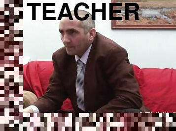 Teacher pounds babe senseless
