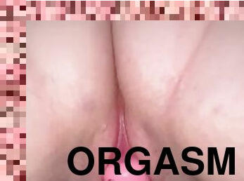 gammel, orgasme, fisse-pussy, amatør, teenager, legetøj, synsvinkel, første-gang, sperm, 18-årige