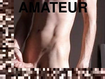masturbation, amateur, ejaculation-sur-le-corps, ados, gay, branlette, baisers, ejaculation, européenne, euro