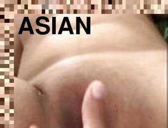 asiatique, cul, gros-nichons, masturbation, chatte-pussy, étudiante, amateur, ados, massage, doigtage