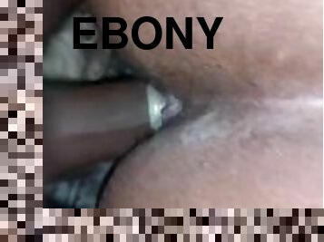 Creamy wet pussy ???????? ebony babe can’t take dick ????????????