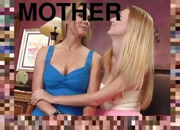 Blonde mother daughter taboo lesbian