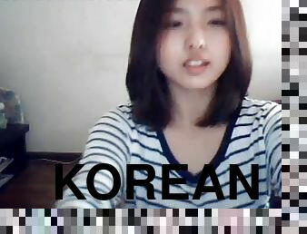 mastubasi, orgasme, amatir, webcam, manis, alat-mainan-seks, korea