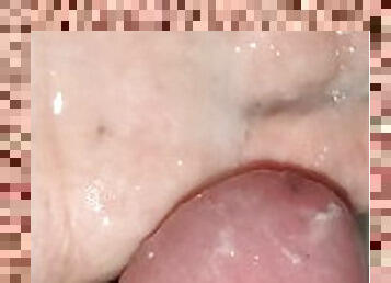 masturbation, amateur, ejaculation-sur-le-corps, énorme-bite, branlette, point-de-vue, webcam, solo, bite