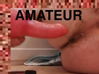 ANAL TOY FUCK AND CUMSHOT!!