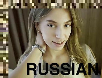 Russian amazing nymph memorable clip