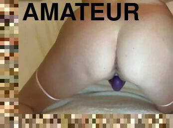 masturbação, cona-pussy, magro, amador, babes, brinquedo, caseiro, excitante, dildo, perfeito