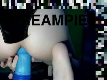 amatör, anal, gay, creampie, sprut, dildo, fetisch, ensam, twink