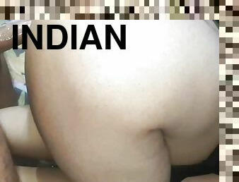 Beautiful Indian girlfriend Fucked hard in doggy style sex creampie video 
