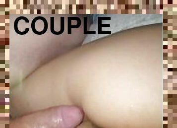 asiatique, gros-nichons, orgasme, femme, amateur, fellation, énorme-bite, interracial, couple, point-de-vue