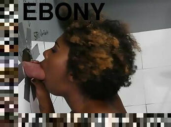 Ebony girls noemie bilas and daizy cooper fuck white gloryhole cock