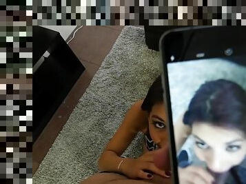 Bedroom porn caught on cam with slutty Gina Valentina
