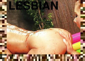 lesbian-lesbian, gambarvideo-porno-secara-eksplisit-dan-intens, bintang-porno, bertiga, mengagumkan