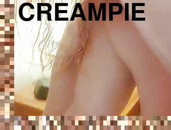 Amazing hotel sex with a throbbing creampie