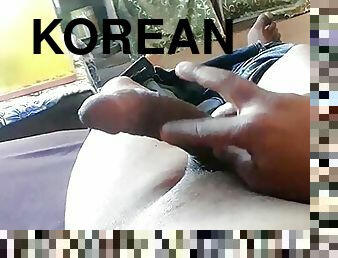 korean boy masturbating hard