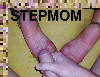 Stepmom Asks for Cum on Dirty Soles
