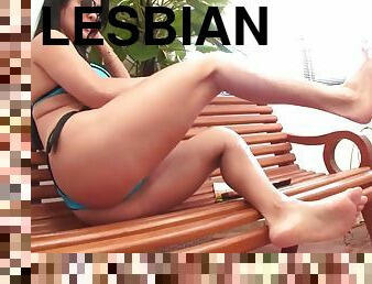 Lesbian foot worship