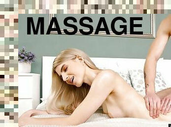 fausten, junge, schwer, massage, blondine, fetisch, rasiert, tattoo