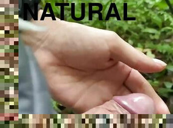 4K 4k Big cock Masturbation in Natural reserve