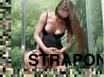 strapon, anal, blowjob, deepthroat, bdsm, slave, ludder, elskerinne, dominans, femdom