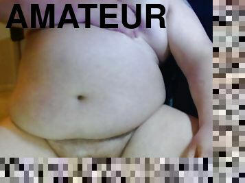 grosse, masturbation, amateur, ejaculation-sur-le-corps, gay, belle-femme-ronde, joufflue, secousses, ejaculation, européenne